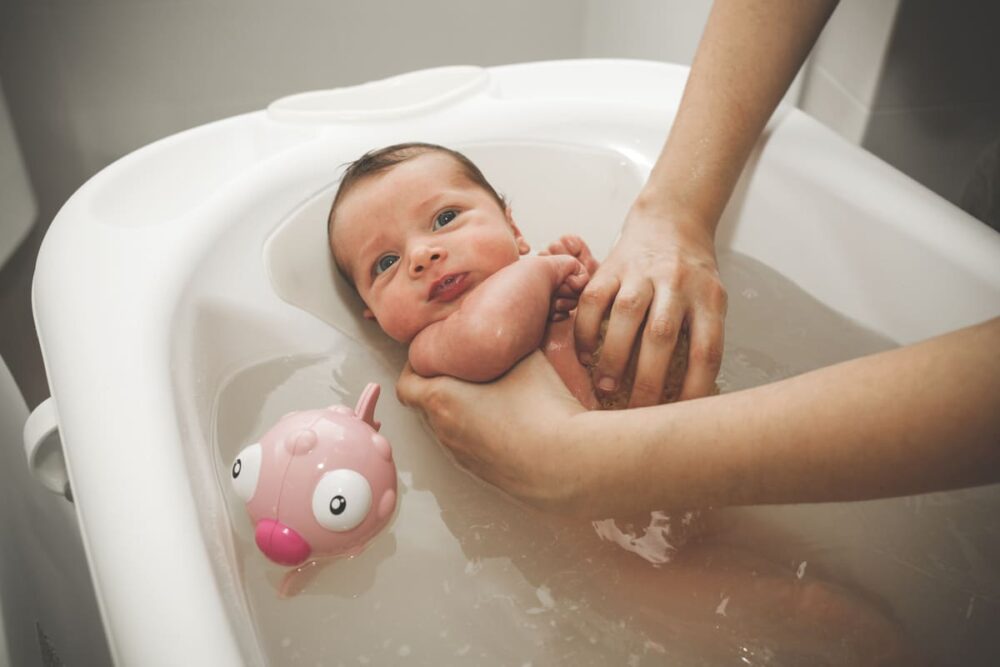 嬰兒洗澡準備二三事